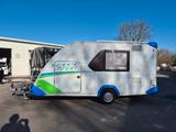 Knaus Sport&Fun Motorradrampe+WC+Dusche+Küche - Heckgarage Wohnwagen