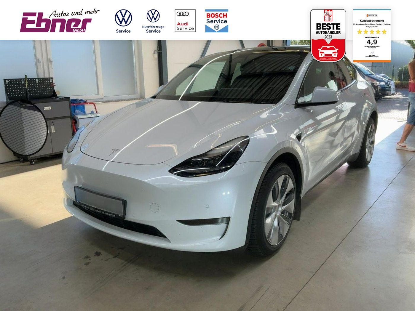 Tesla Model Y LONG RANGE Dual AWD 514PS PARKSENSOREN P