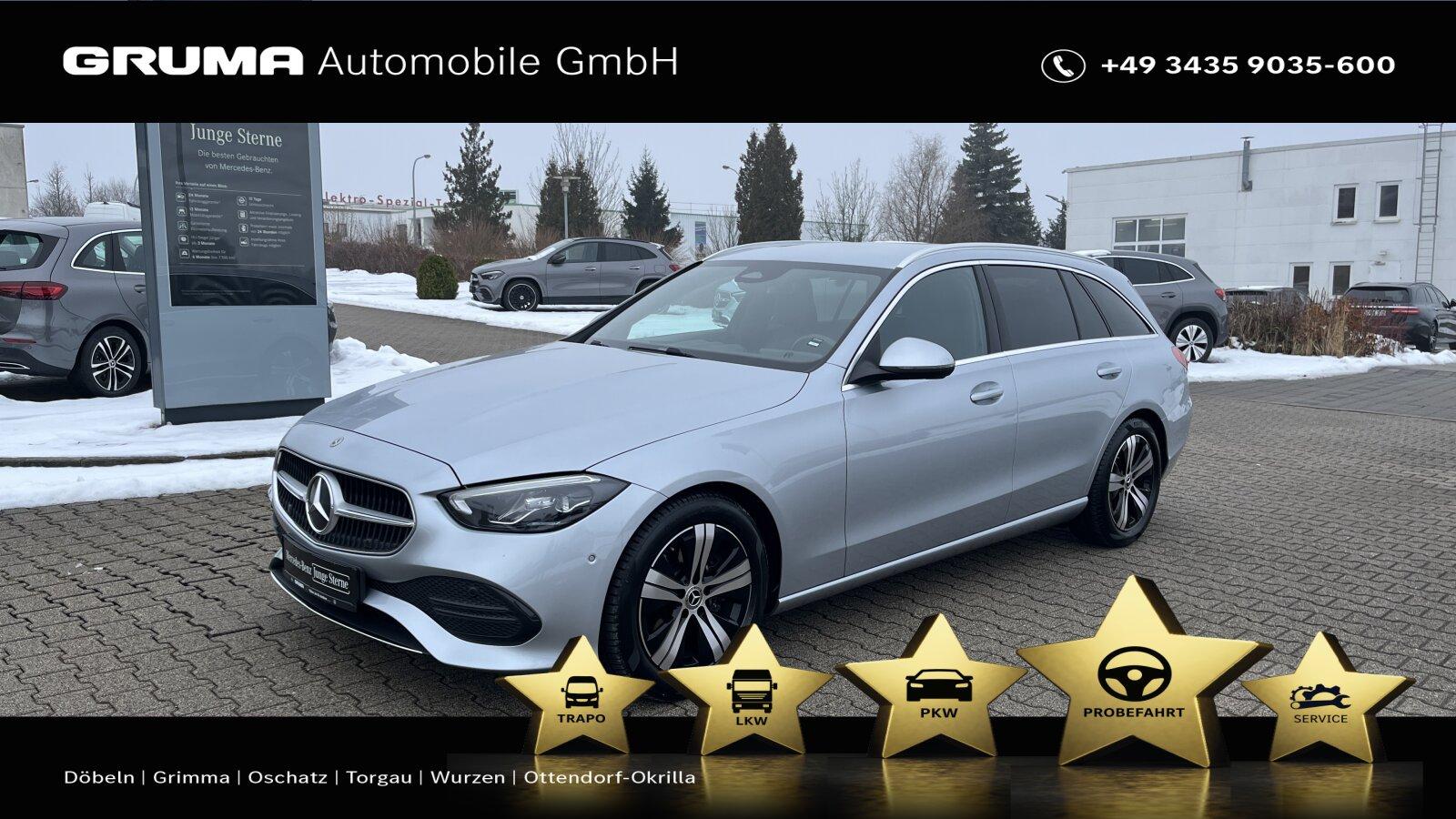 Mercedes-Benz C 200 T-Modell Avantgarde+Distr+RüKa+CarPlay+RüK