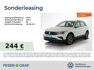 Volkswagen Leasingangebot: Volkswagen Tiguan Life 1.4 TSI DSG eHybrid Navi LED SiHz