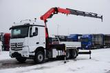 Mercedes-Benz AROCS / 2651 / 6 X 4 / FASSI F 455 / WYS. 14,6 M - Autotransporter