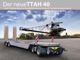 Hiebenthal TTAH 40 Tiefbett 4-Achs Tieflader Anhänger - Tieflader Achs 4