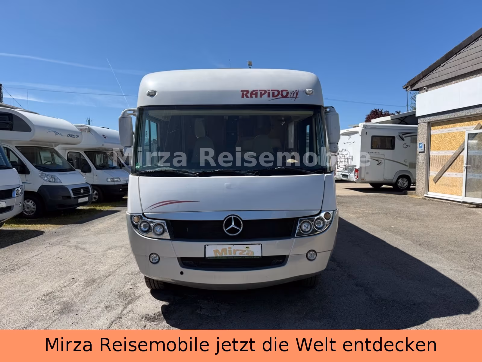 Mercedes-Benz Rapido 966 M-AHG-Solar-TV-2XKlima