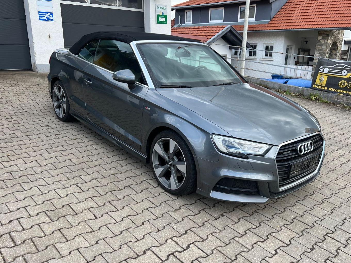 Audi A3 Cabriolet Quattro S line LED|AHK|PDC|Alcanta