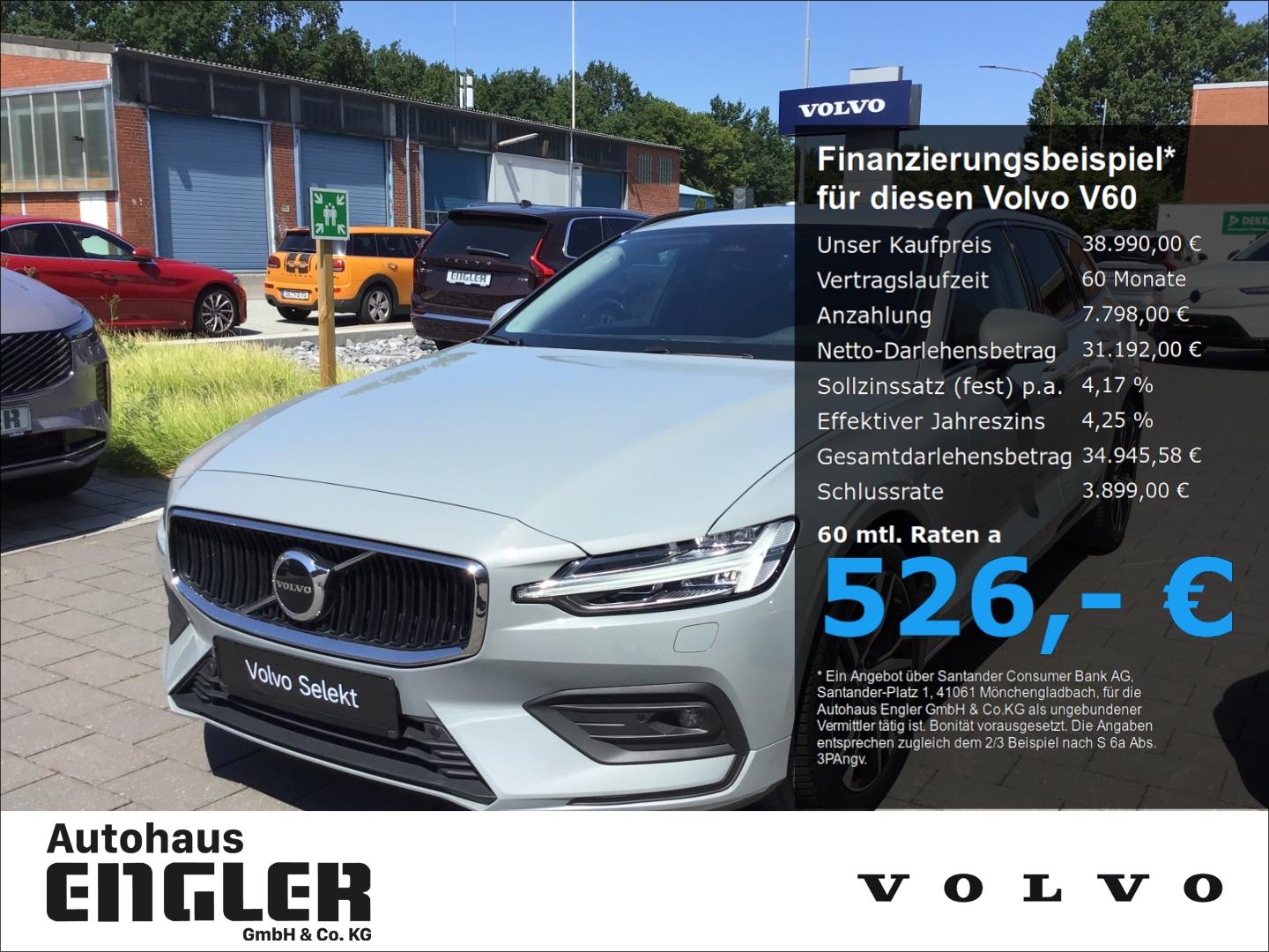 Volvo V60 B4 (Diesel) Core Navi Cam