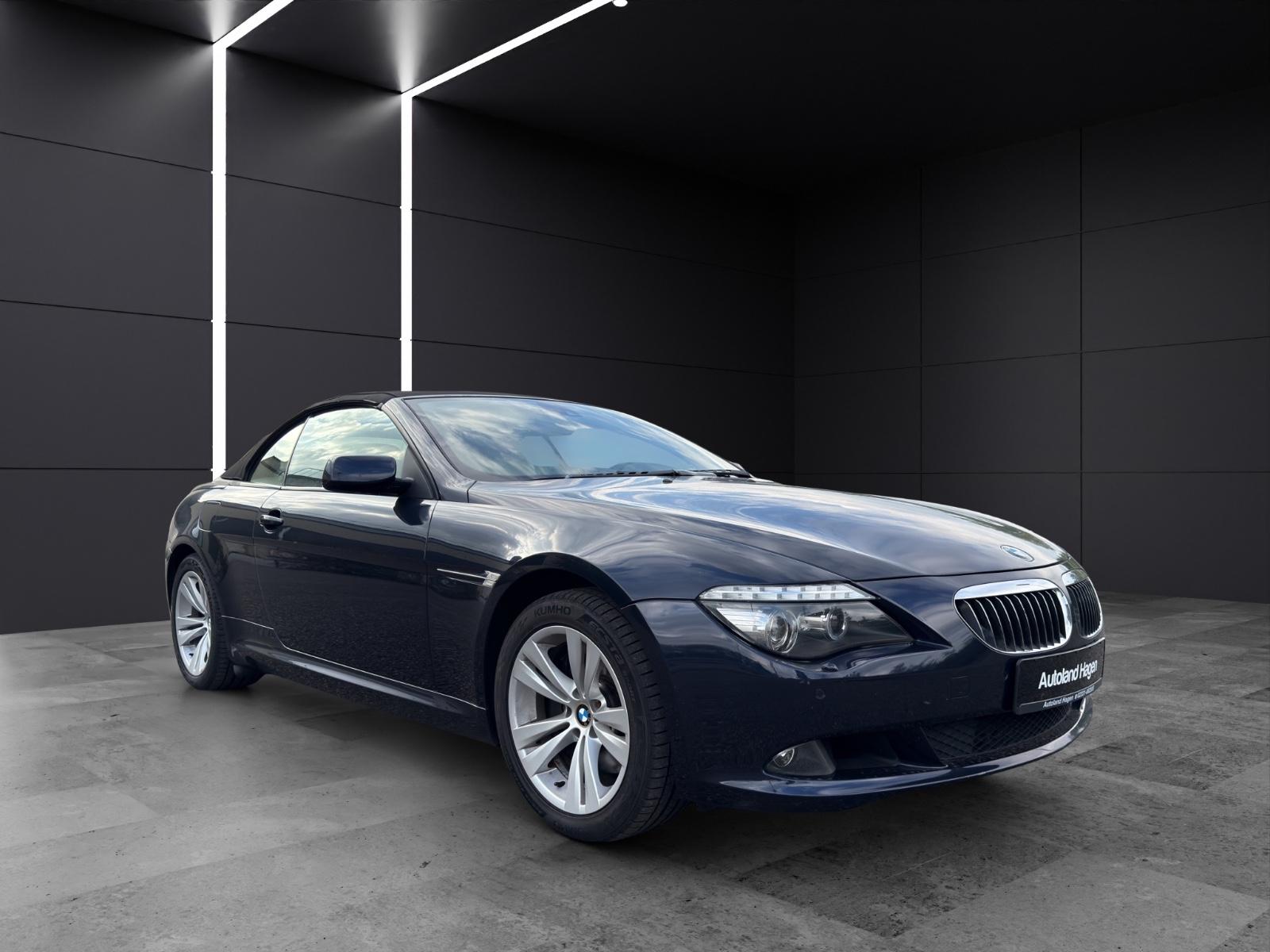 BMW Série 6 650i Cabriolet | 367 ch | BVA | Cuir beige | GPS | Affichage tête haute | Vision de nuit | Accès sans clé