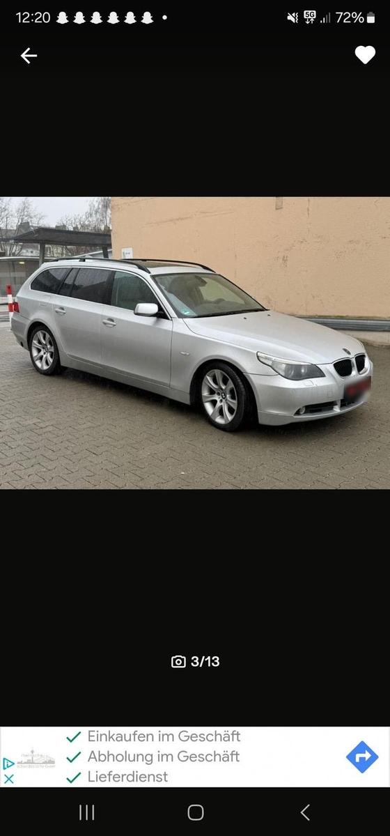 BMW 525 2004 — двигун 192 HP (141kW)