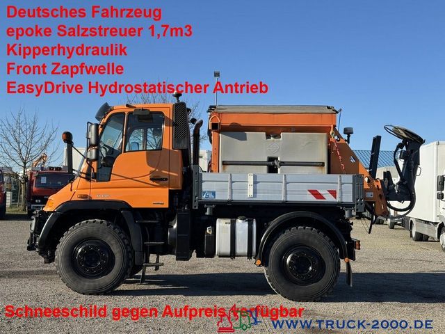 Unimog U 400 4x4 Winterdienst epoke Salzstreuer 238 PS