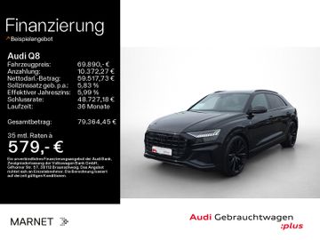 Audi Q8 50 TDI qu S line*Matrix*HUD*B&amp;O*Virtual*Carbo