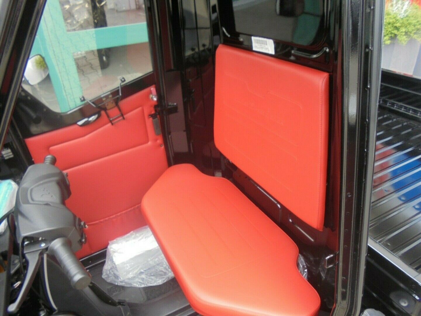 Fahrzeugabbildung Piaggio Ape 50 Pritsche stahl Schwarz, auch als 25kmh er