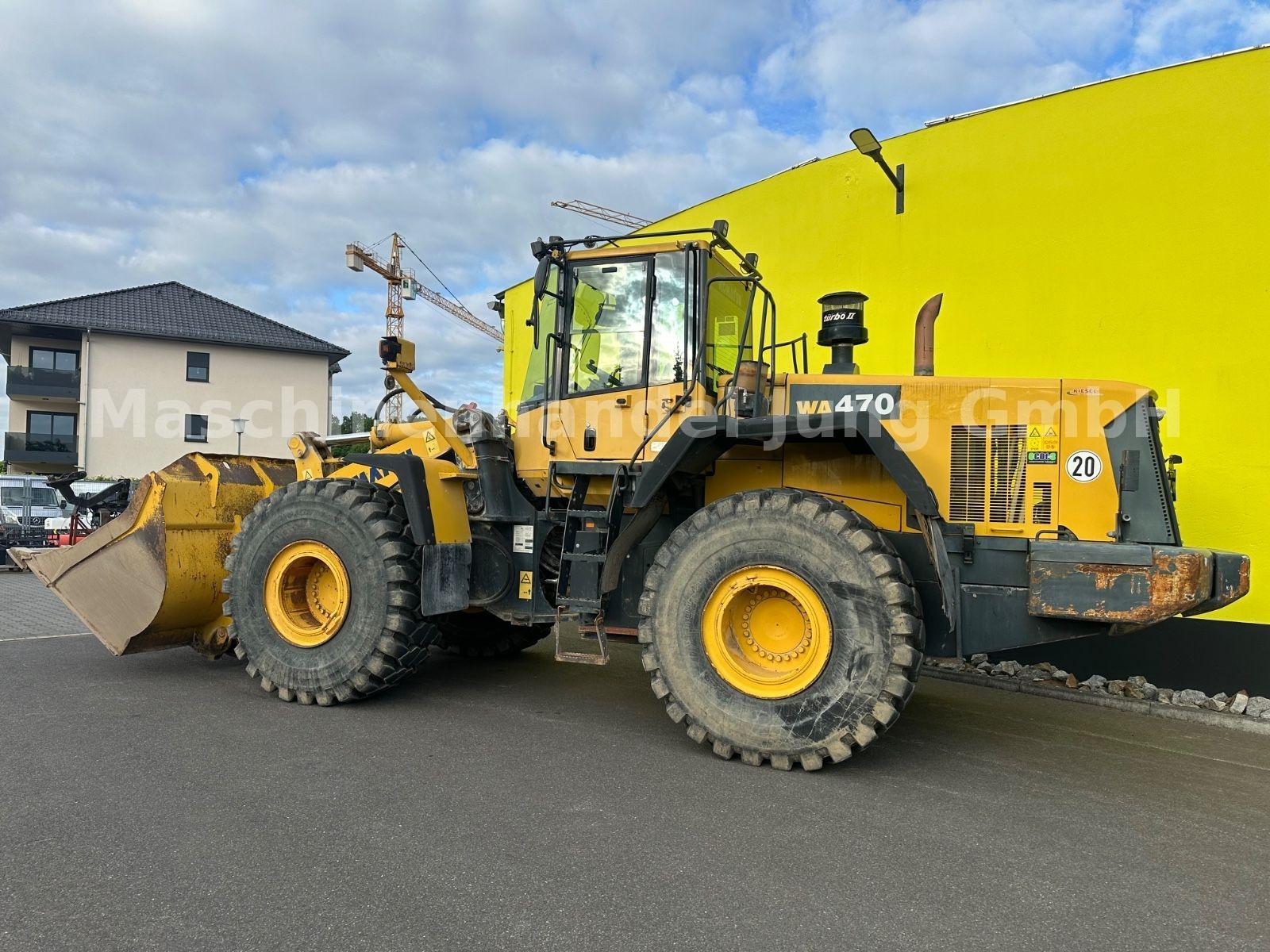 Komatsu WA 470-6 inkl. Pfreundt Waage