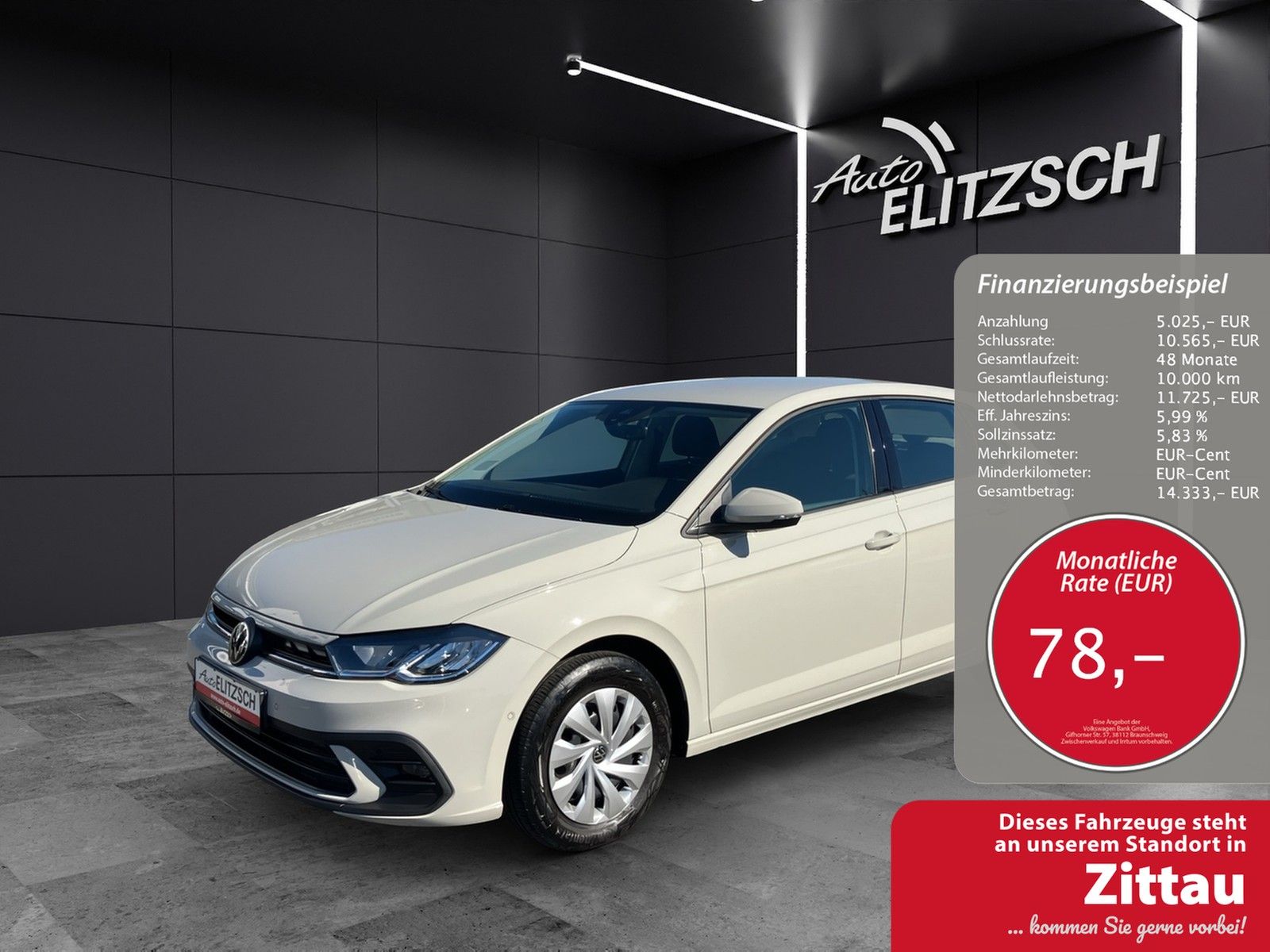 Fahrzeugabbildung Volkswagen Polo 1.0 Life LED App-Connect SHZ DAB+ PDC