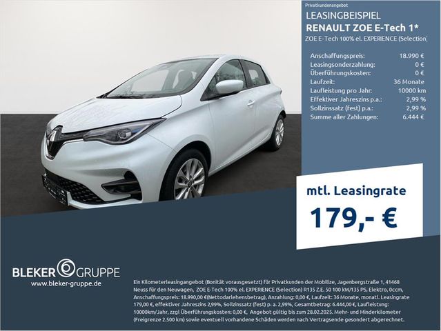 Renault ZOE E-Tech 1 00% el. EXPERIENCE (Selection) R13