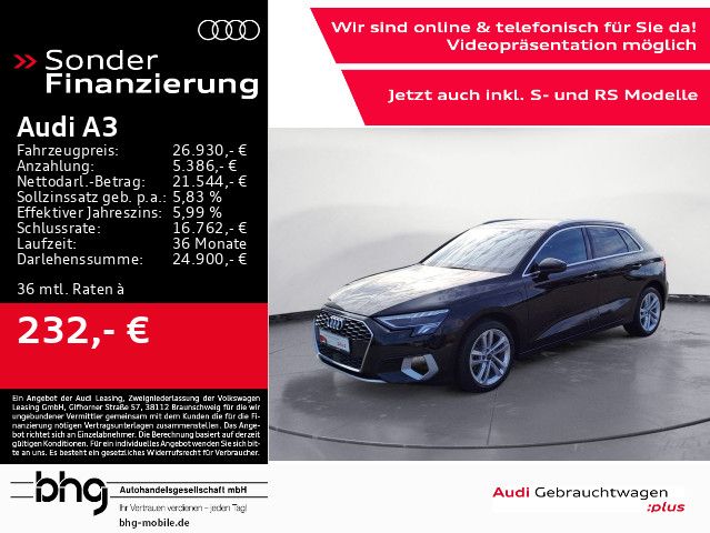 Audi A3 Sportb. 40 TFSIe S tronic