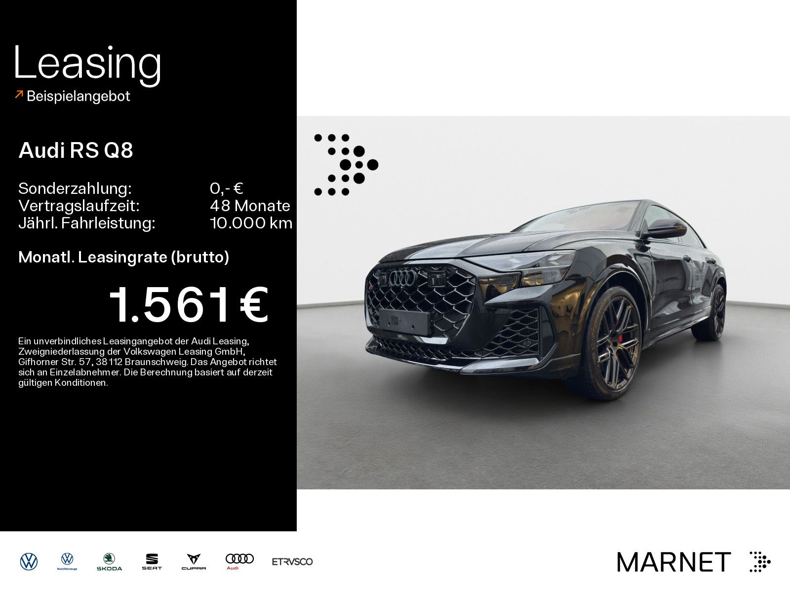 Audi RS Q8 SUV 441 kW tiptronic*B&OSOundsystem*Massag