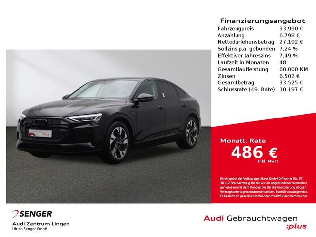 Audi e-tron Sportback advanced 50 quattro LED Kamera