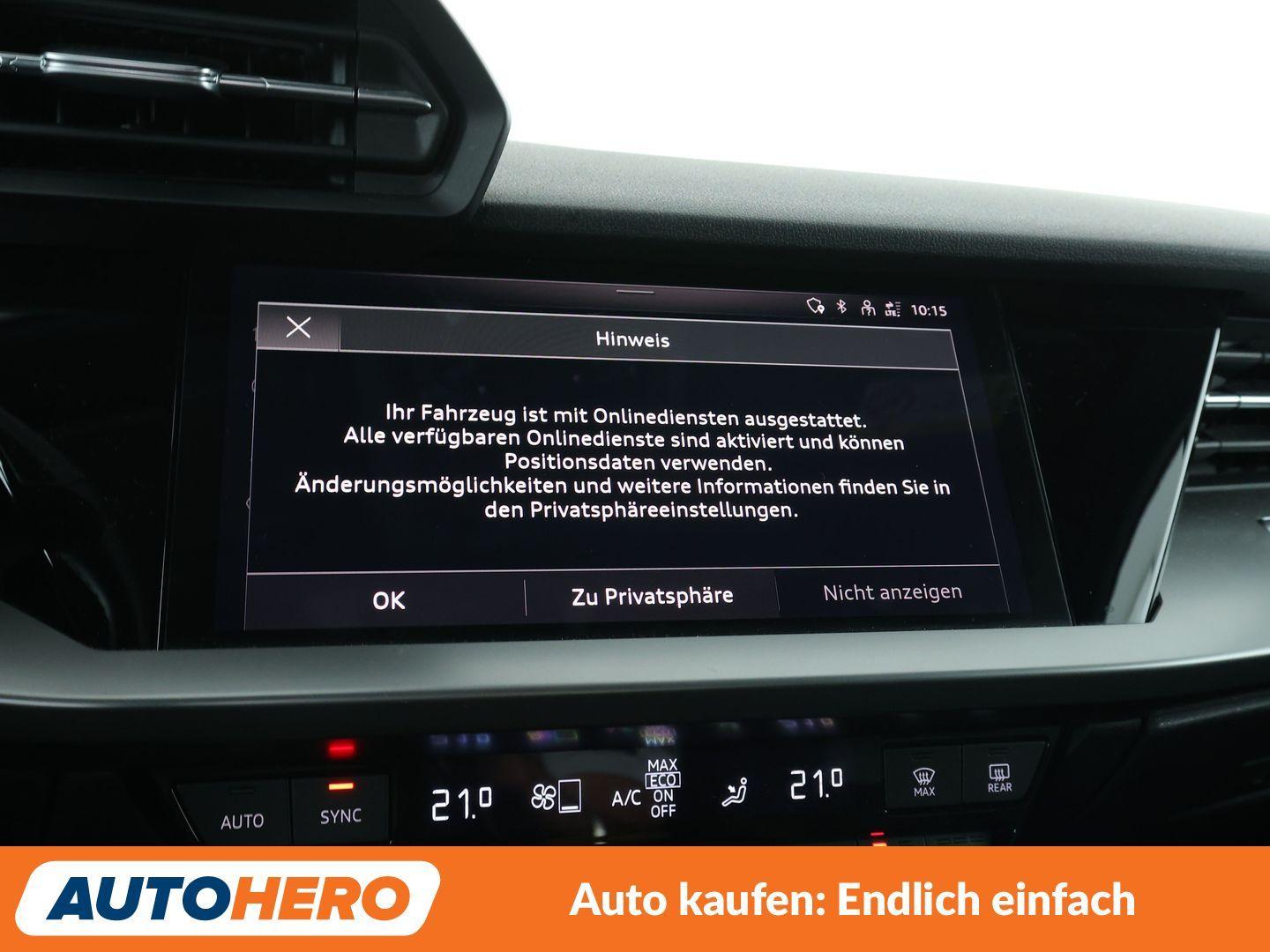 Audi A3 Limousine 35 TFSI Mild-Hybrid S line Aut.*LED, миниатюра 19