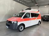 Volkswagen T5 Transporter*KRANKENWAGEN*KTW*TRAGE*LIEGE*RAMP - Krankentransportwagen KTW