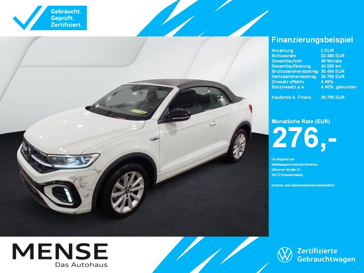 Volkswagen T-Roc Cabriolet 1.5 TSI DSG R-Line IQ.Light|ACC