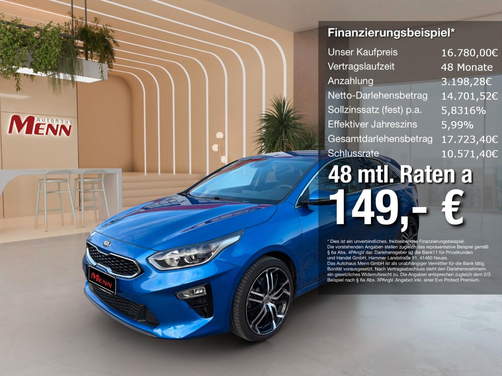 Kia Ceed 1.4 T Navi Kamera AHK Klima Tempomat