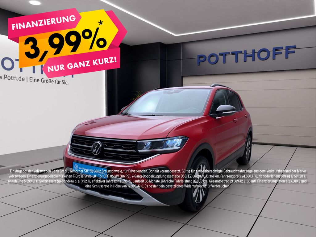 T-Cross 1.0 TSI GOAL NAVI KAMERA LED SITZHZG