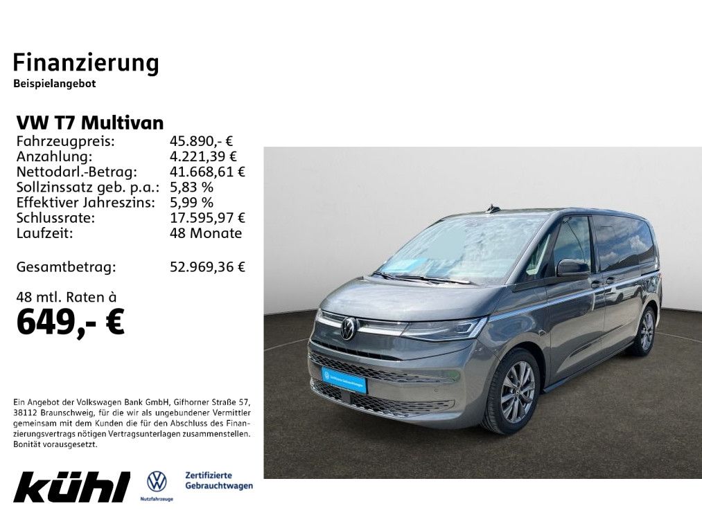 Image of Volkswagen T7 Multivan