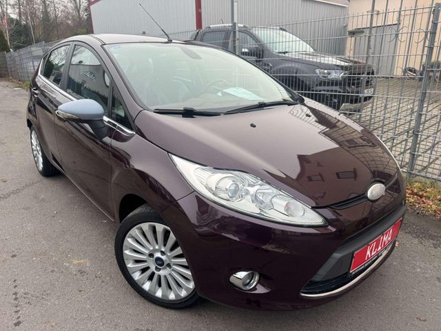 Ford Fiesta Titanium/Scheckheft/Leder/SHZ/Klima/Alu/U