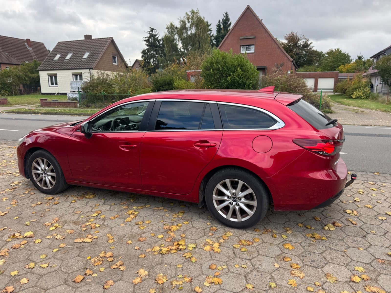 MAZDA 6 BREAK 2.2 SKYACTIV-D 150ch BUSINESS LINE - GPS - PHARES MATRIX LED - ATTELAGE - CLIM BIZONE