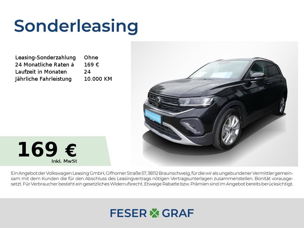 Volkswagen T-Cross 1.0 TSI Goal ACC Alu 17" LED Navi Sitzh.