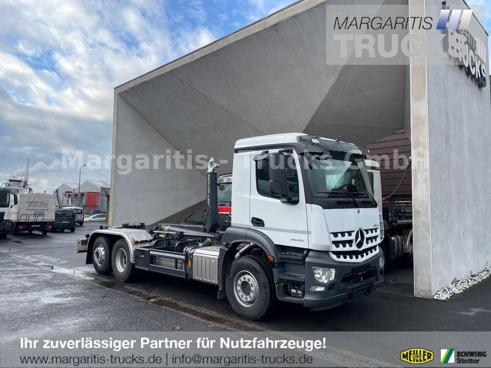 Mercedes-Benz Arocs 2646L 6x2 Retard+Meiller Abroller RS 21.70