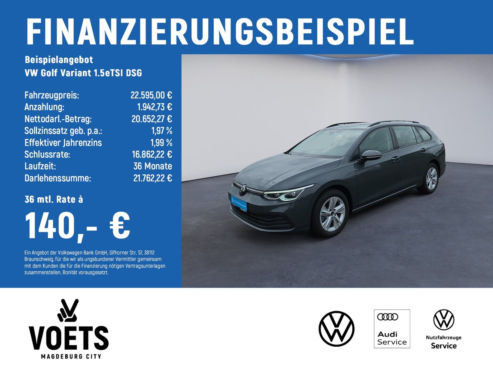 Volkswagen Golf Variant 1.5eTSI DSG Life LED+NAVI+ACC+DAB+