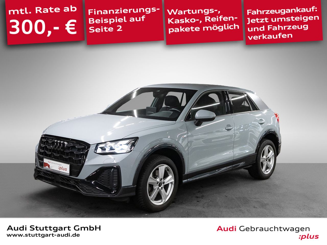Audi Q2 35 TDI S line Matrix LED Kamera Keyless Navi+