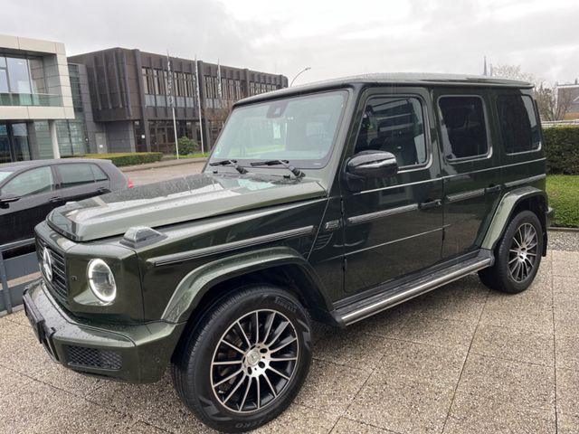 Mercedes-Benz G 350  Olivgrün , Leder Exclusiv Premium