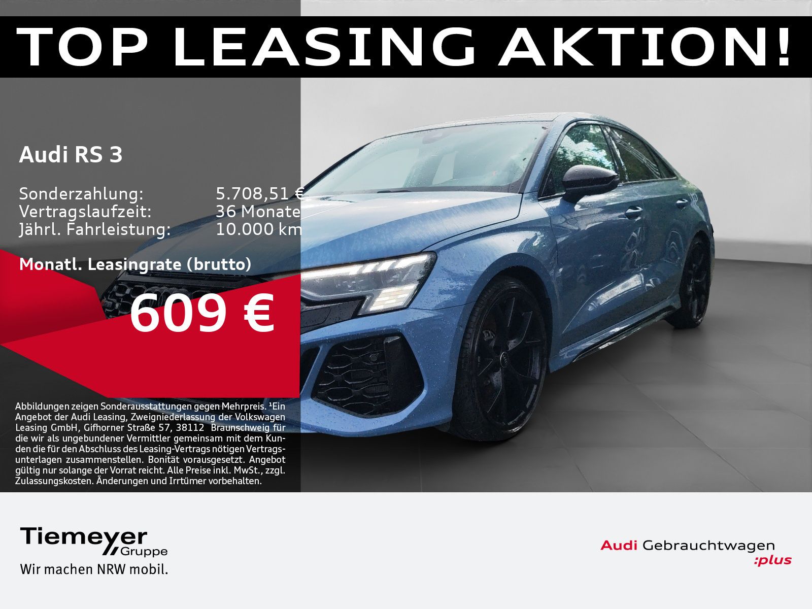AUDI RS3 Limo Q PANO SPORT-AGA MATRIX OPS+ BuO