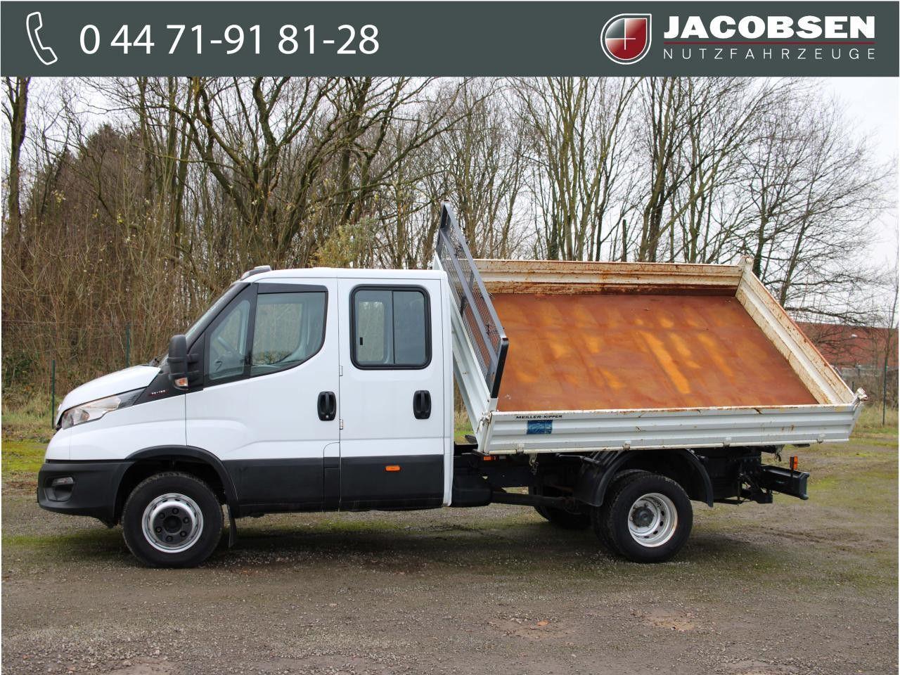 Iveco Daily 70C18 DoKa / 3. S-Kipper / 2x AHK / Klima
