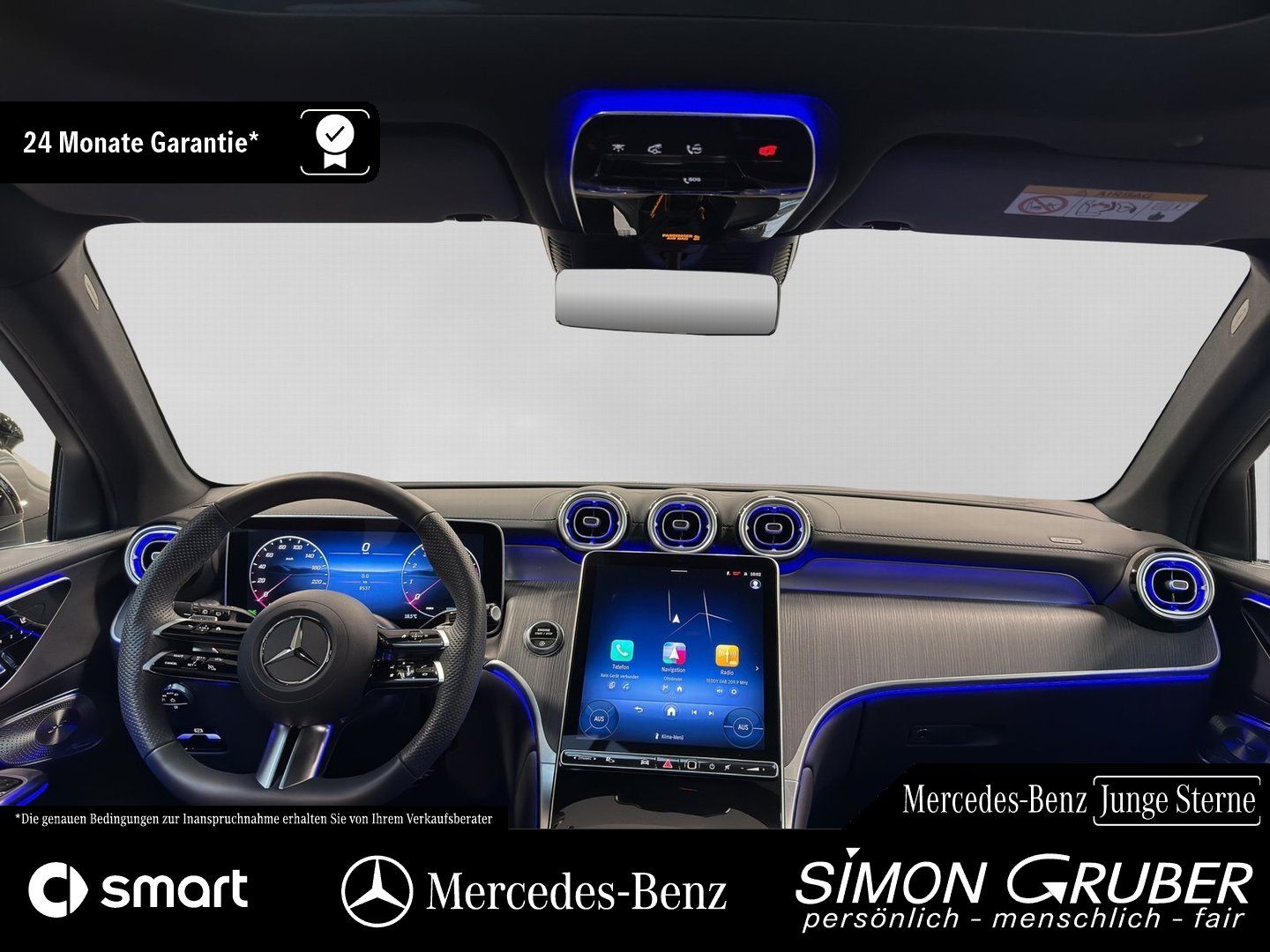 Fahrzeugabbildung Mercedes-Benz GLC 200 4M AMG Pano Burm Sitzklima DigiL ACC AHK