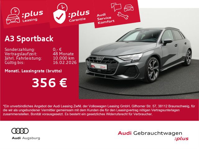 A3 Sportback 2x S line 35 TDI *ACC*AHK*LED*8fach