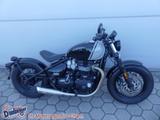 Triumph Bonneville Bobber + Klappenauspuff + Scheckheft - TRIUMPH BONNEVILLE BOBBER