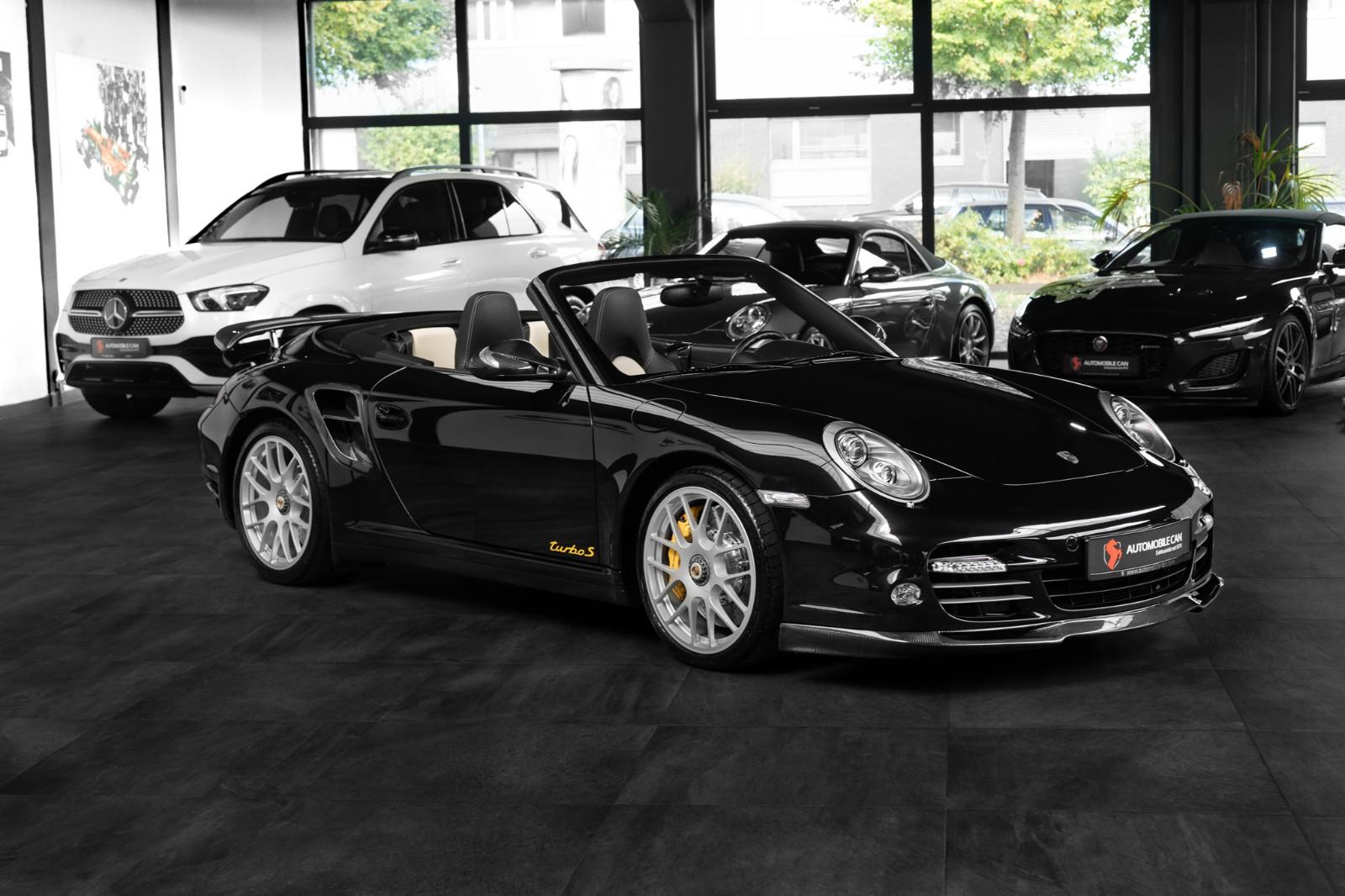 Porsche 911 997 Turbo S Cabriolet 530 ch • PDK • Porsche Exclusive Manufaktur • Carbone • PCCB