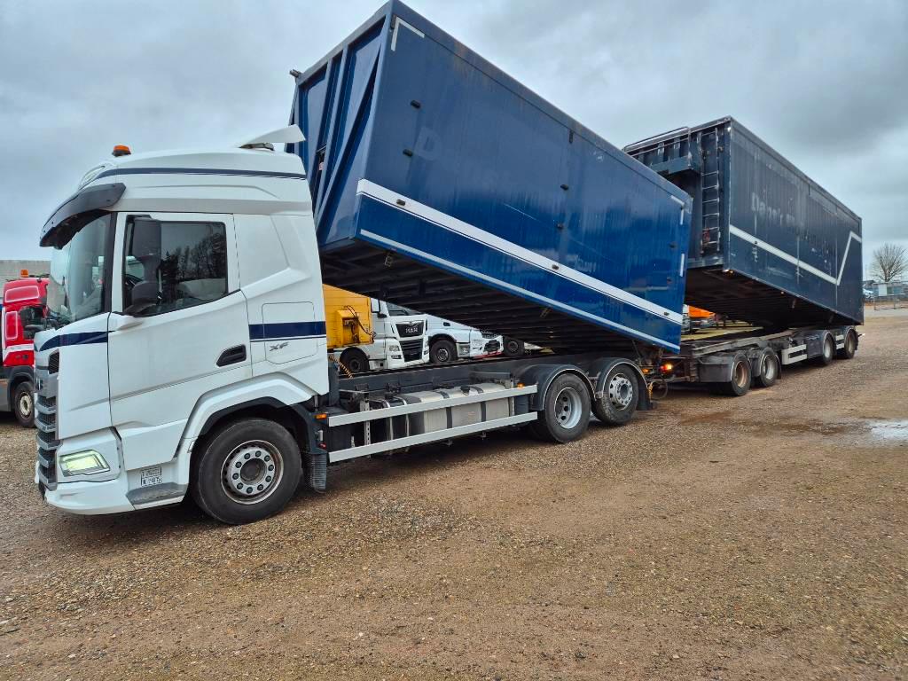 DAF XF 530 6x2 //Volume tipper 45m3 // Trailer 59m3
