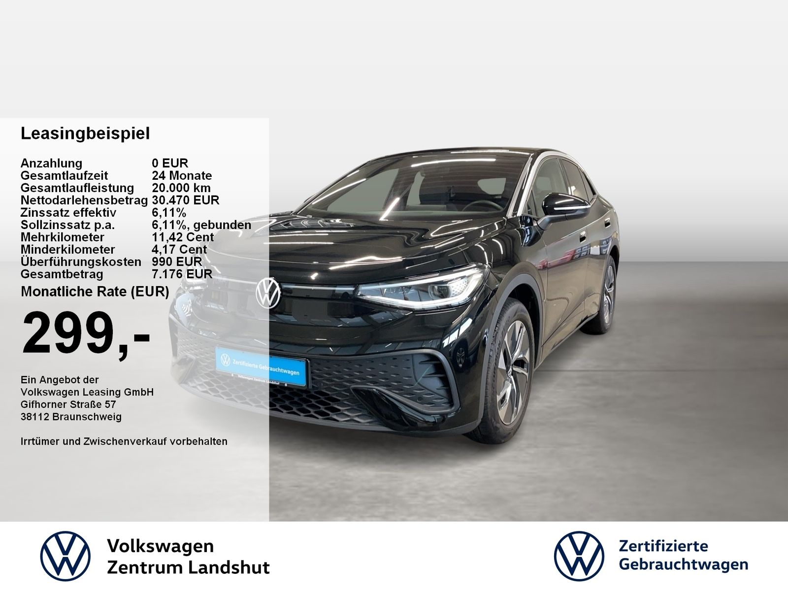 Volkswagen ID.5 Pure 2xKlima ACC AUT Akustikglas KlimaA LED