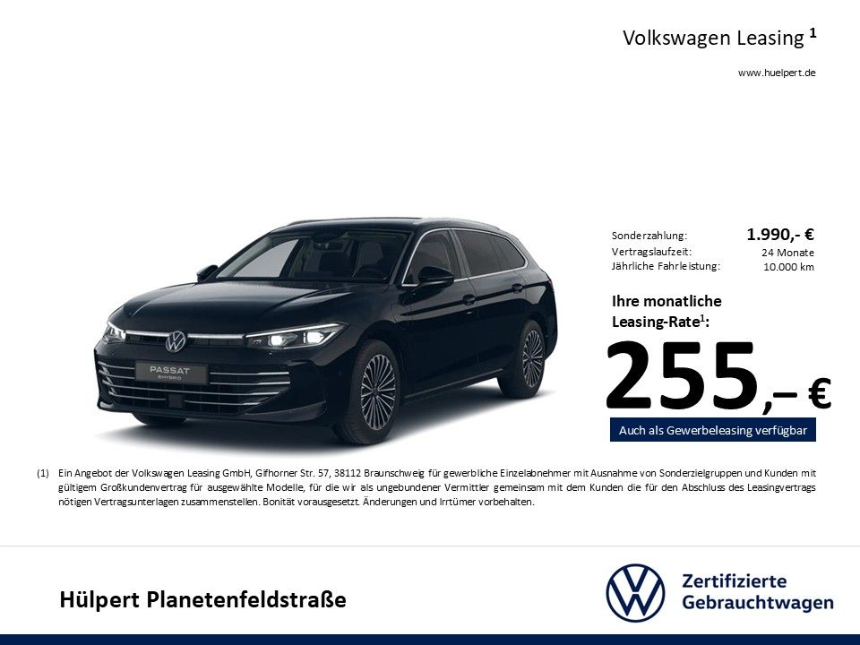 Volkswagen Passat Variant 1.5 HYBRID ELEGANCE AHK 360°CAM foto 3