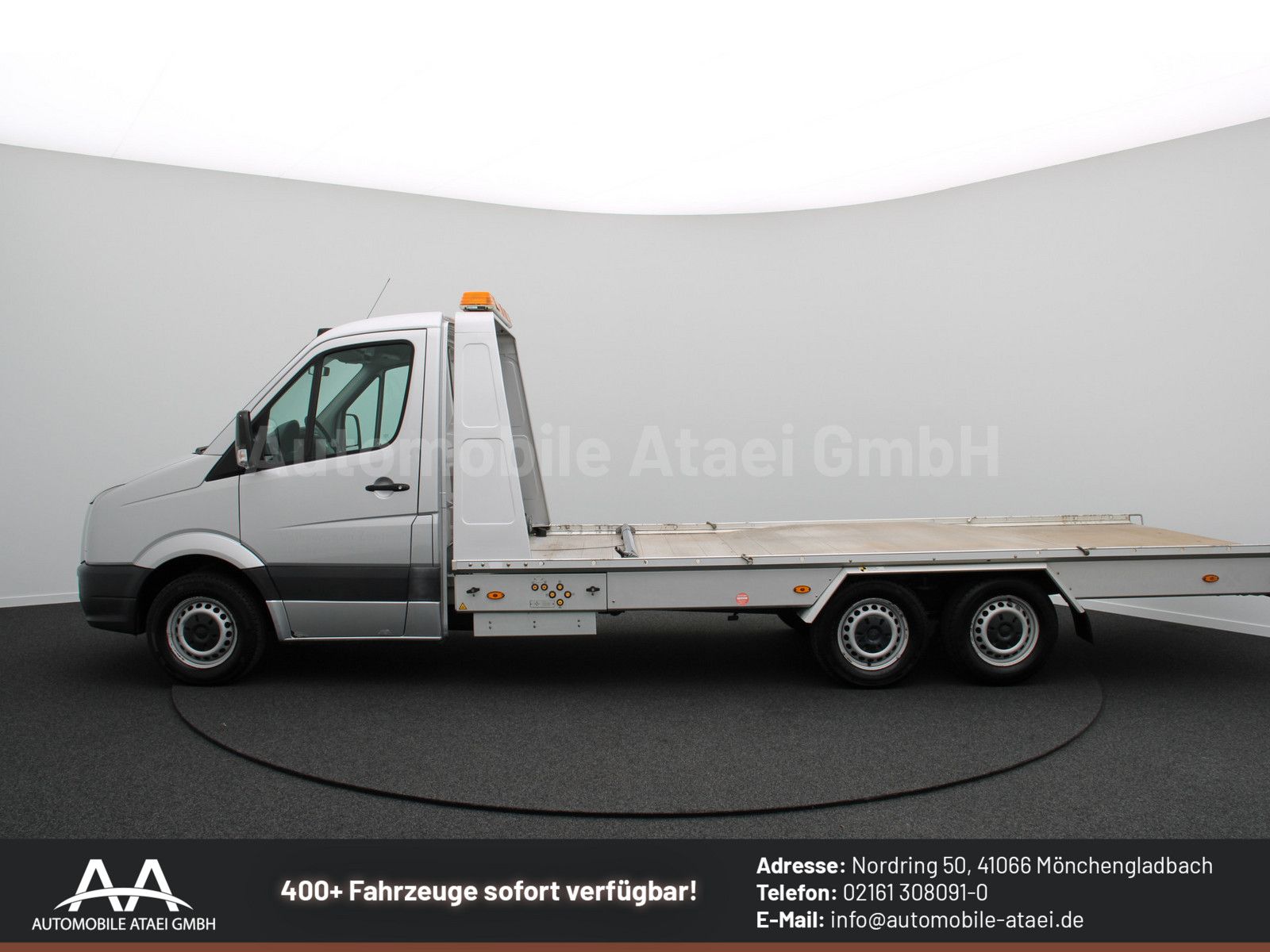 Fahrzeugabbildung Volkswagen Crafter Algema Blitzlader 1.HAND+ 3,3t NUTZLAST