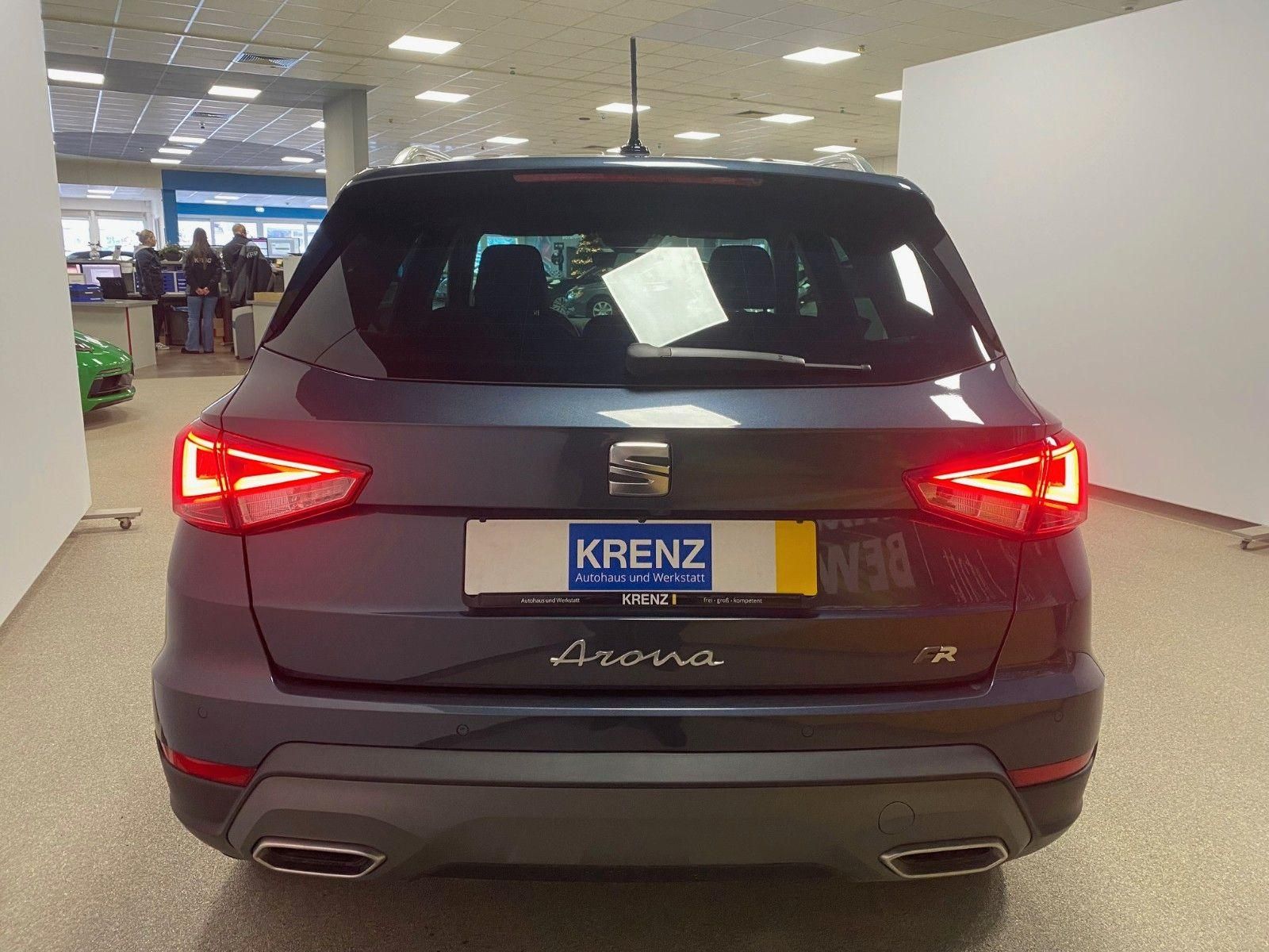 Fahrzeugabbildung SEAT Arona TSI FR DSG+AHK+5 Ja. GARANTIE+SPURWECHSEL+
