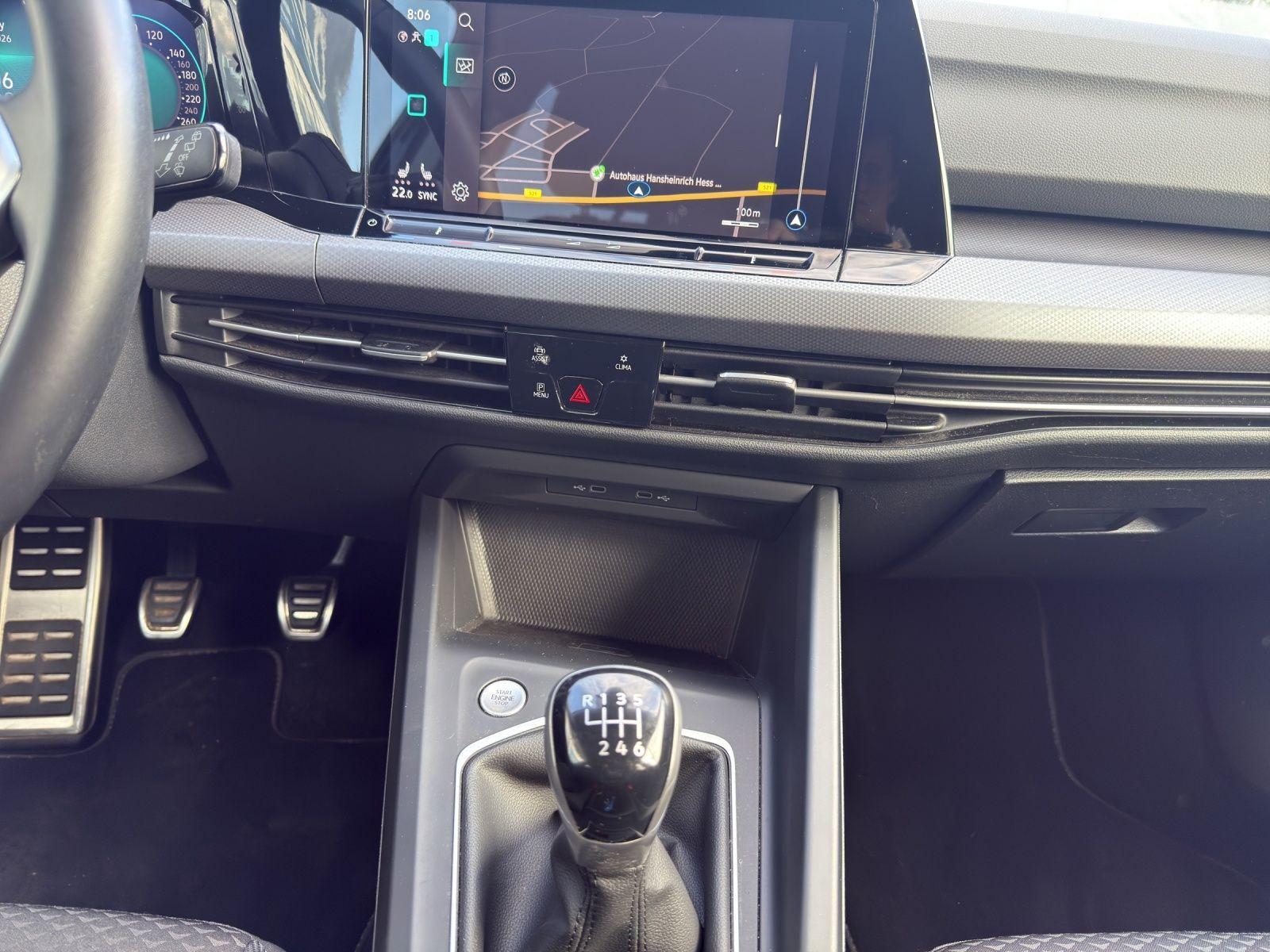 Volkswagen Golf VIII 1.0 TSI Active *Virtual*Navi*LED*PDC*A, миниатюра 8