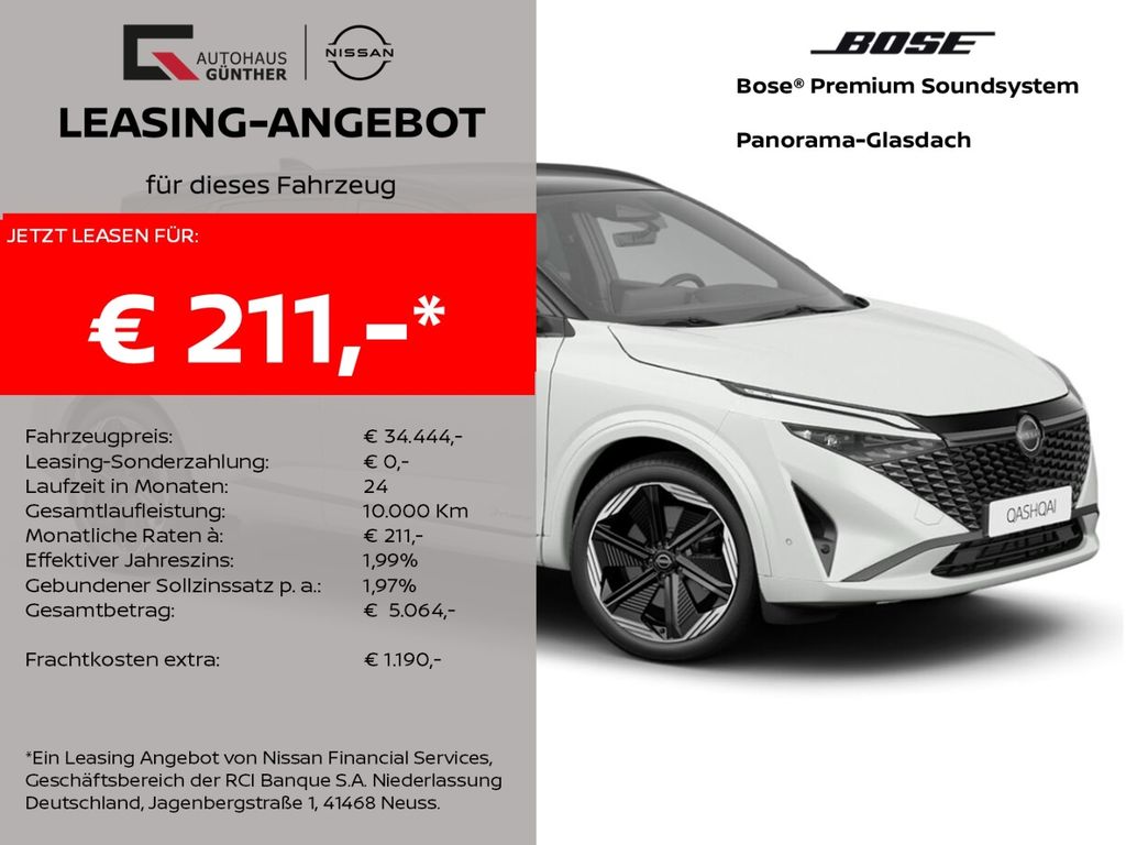 Qashqai N-DESIGN Autom. Winter/PGD/Bose/360°