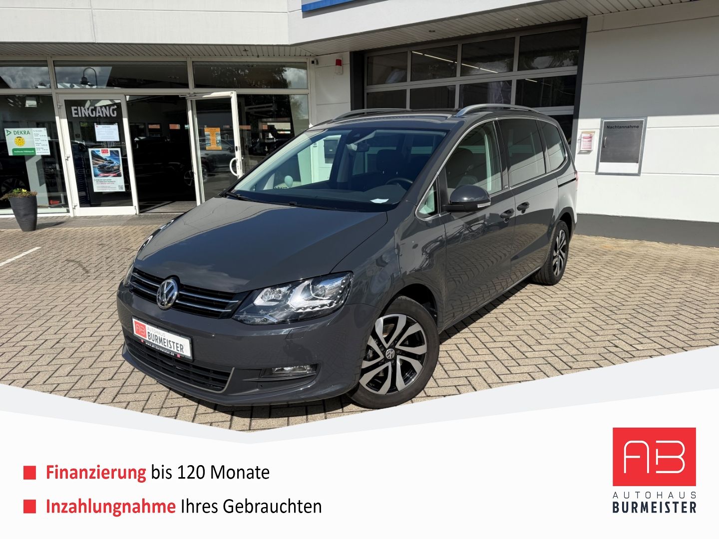 Fahrzeugabbildung Volkswagen Sharan Active Comfortline ACC SHZ Navi Dynau Bi-