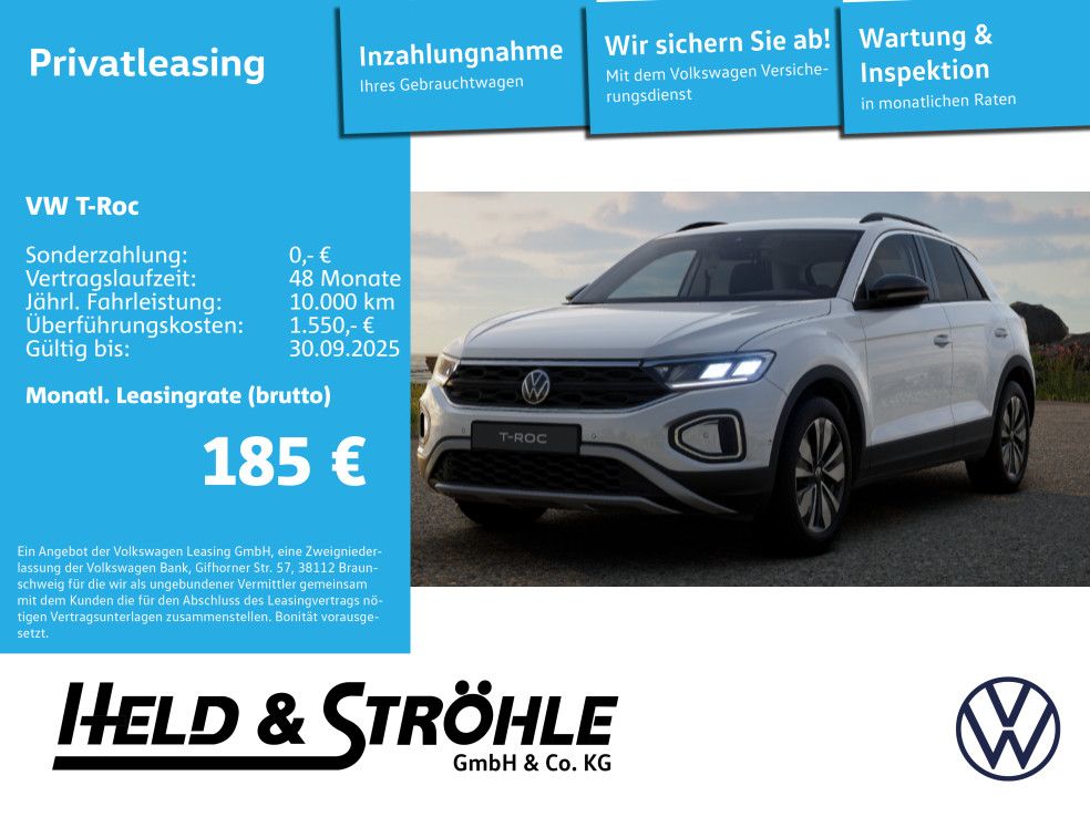 Volkswagen T-Roc Goal 1.0 l TSI OPF 85 kW 6-Gang KAM