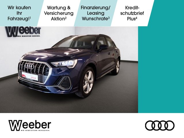 Audi Q3 40 TDI quattro S line AHK Navi LED Leder LM