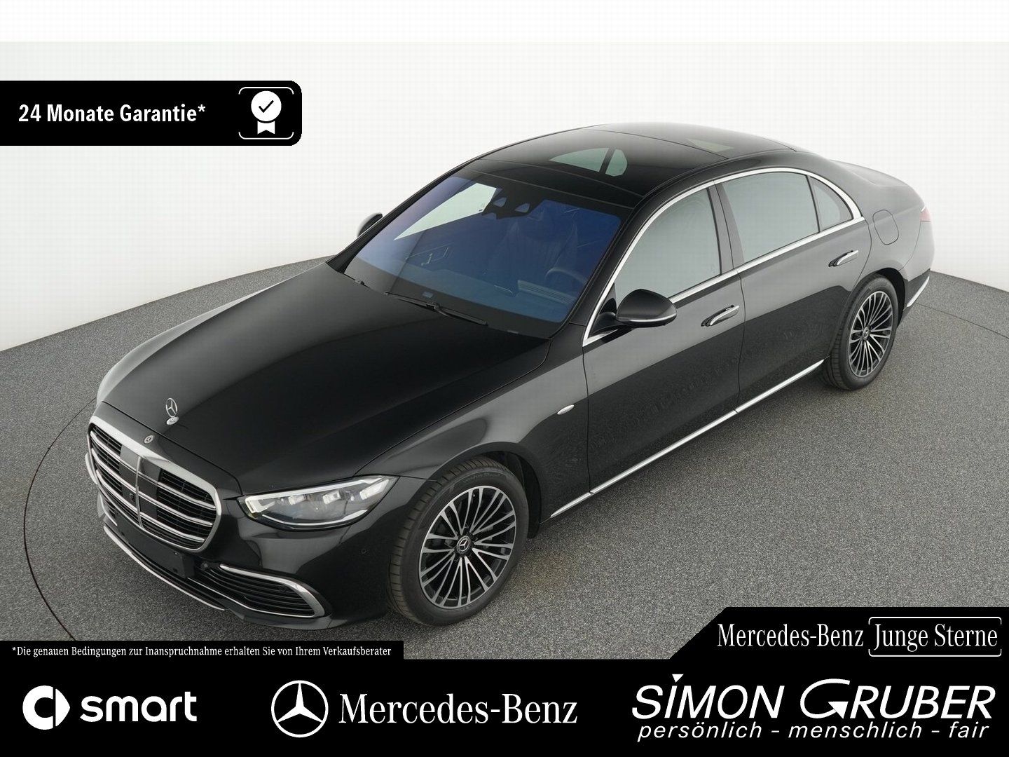 Fahrzeugabbildung Mercedes-Benz S 580 e 4M lang Pano Burm Ambi Airmatic Guard360